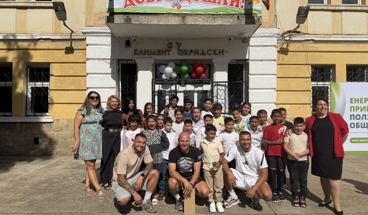 Wabi-Sabi Celebrates the First Day of School with Suhindol’s Children